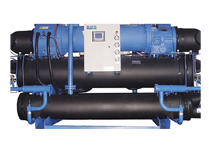 水冷離心機(jī)組+水冷螺桿機(jī)組+凈化組合式空調(diào)